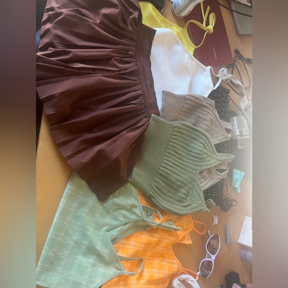 Bundle of XS and Small tops and a skirt